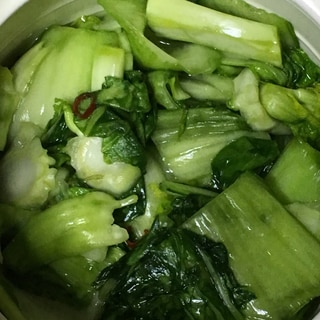 青梗菜の漬物